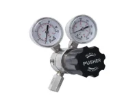 Pressure regulator, PUSHER  R410LS PRV single stage, 6 ports NPT 1/4, inlet pressure 200 bar, outlet pressure 10 bar, 2 PG(pressure gauge), relief valve SS316 for oxygen cleaned R410LS-M150 G-N4-R