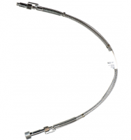 Металлорукав SGF660B, нержавеющая сталь, выход NPT 1/4", обратный клапан, вход DIN 1, 1метр.